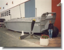 Landingcraft at the museum in Roan