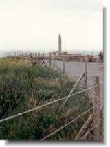The monument at the top of th cliff